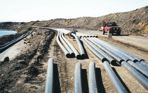 polyethylene pipes for mining