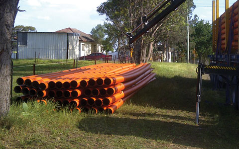 PE pipes Telecommunication